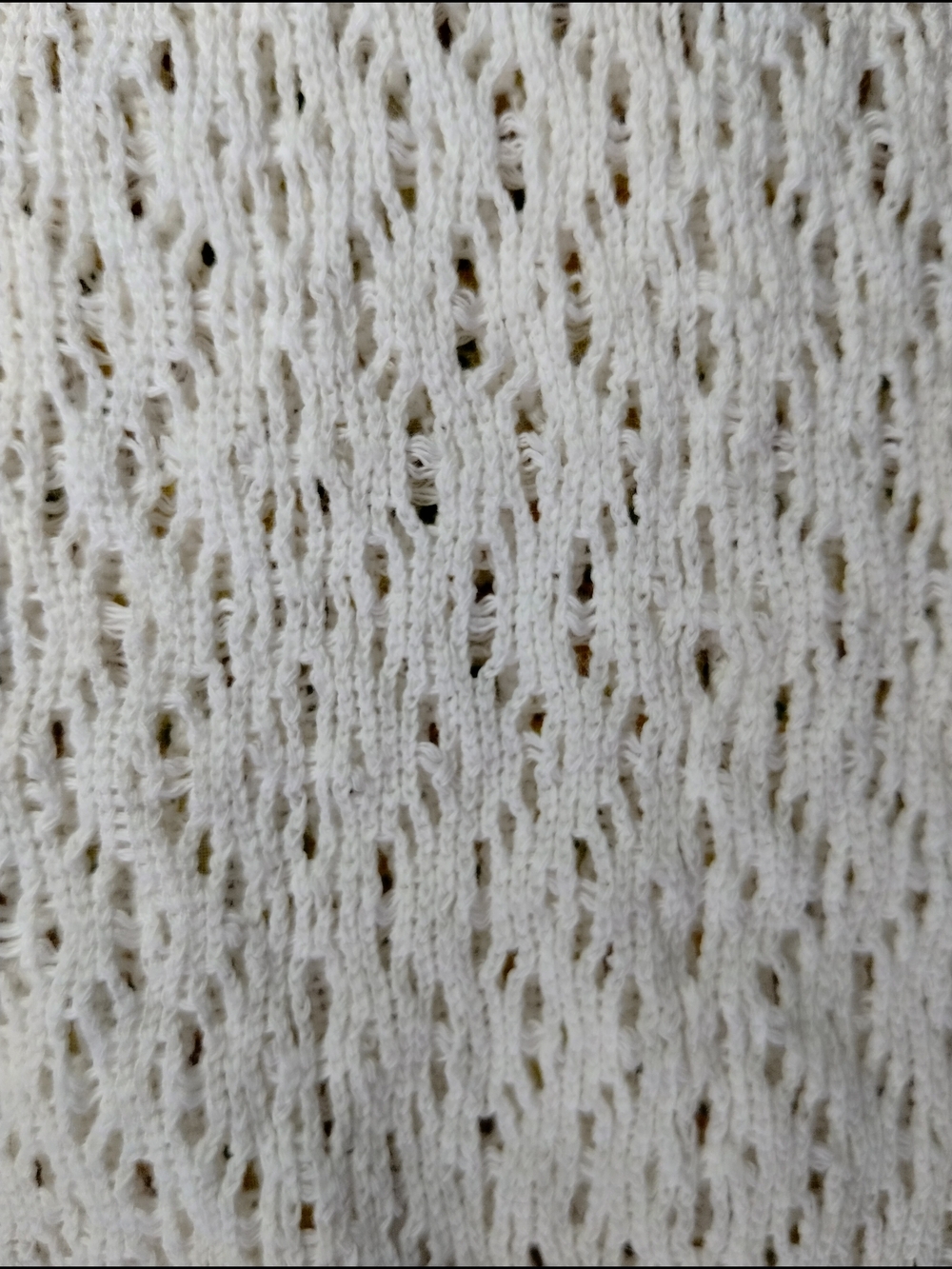 White Lace Tunic Top - Women's Lightweight Scoop Neck - Picture 7 of 8